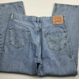Levis 550 Mens 36 x 30 Jeans Relaxed Fit Denim